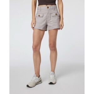 Vuori Vintage Ripstop Utility Shorts Gray XXL Organic Cotton